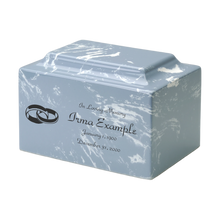 MacKenzie Classic Urn+Vault® for Ashes - Cultured Marble - Wedgewood