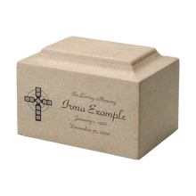 MacKenzie Classic Urn+Vault® for Ashes - Stone-Tone - Catalina