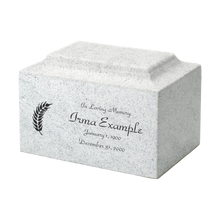 MacKenzie Classic Urn+Vault® for Ashes - Stone-Tone - Granitone