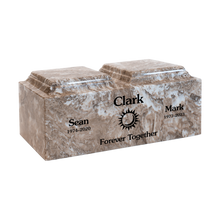 MacKenzie Companion Urn for Ashes - Cultured Marble - Syrocco