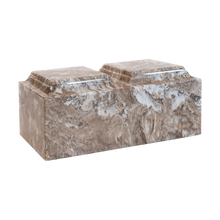 MacKenzie Companion Urn+Vault® for Ashes - Cultured Marble - Syrocco
