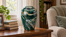 MacKenzie Grecian Urn for Ashes - Cultured Marble - Camouflage