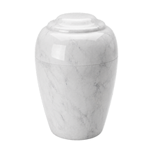 MacKenzie Grecian Urn for Ashes - Cultured Marble - Carrera
