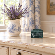 MacKenzie Keepsake Urn for Ashes - Cultured Marble - Evergreen