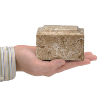 MacKenzie Keepsake Urn+Vault® for Ashes - Cultured Marble - Syrocco