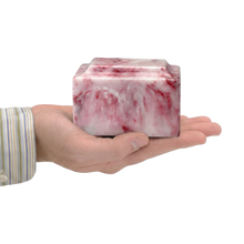 MacKenzie Keepsake Urn+Vault® for Ashes - Cultured Onyx - Ruby