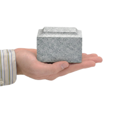 MacKenzie Keepsake Urn+Vault® for Ashes - Stone-Tone - Granitone