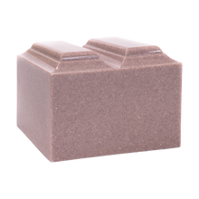 MacKenzie Niche Companion Urn+Vault® for Ashes - Cultured Granite - Champagne