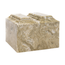 MacKenzie Niche Companion Urn+Vault® for Ashes - Cultured Marble - Neptune