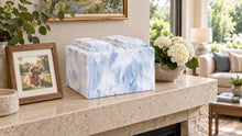 MacKenzie Niche Companion Urn for Ashes - Cultured Onyx - Sapphire