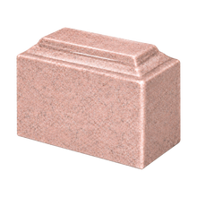 MacKenzie Niche Urn for Ashes - Cultured Granite - Champagne