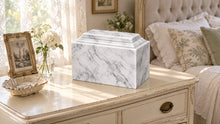 MacKenzie Niche Urn for Ashes - Cultured Marble - Carrera