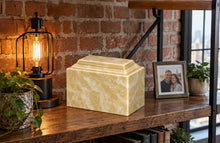 MacKenzie Niche Urn for Ashes - Cultured Marble - Neptune