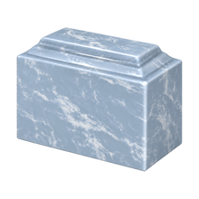 MacKenzie Niche Urn for Ashes - Cultured Marble - Wedgewood