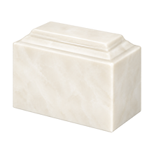 MacKenzie Niche Urn for Ashes - Cultured Onyx - Pearl