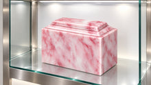 MacKenzie Niche Urn for Ashes - Cultured Onyx - Ruby
