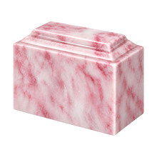 MacKenzie Niche Urn for Ashes - Cultured Onyx - Ruby