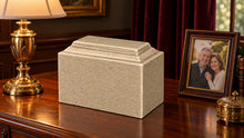 MacKenzie Niche Urn for Ashes - Stone-tone - Catalina