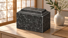 MacKenzie Niche Urn for Ashes - Stone-tone - Nocturne