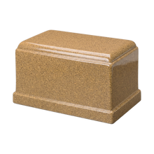 MacKenzie Olympus Urn for Ashes - Cultured Granite - Golden Sand