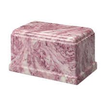 MacKenzie Olympus Urn for Ashes - Cultured Marble - Wild Rose
