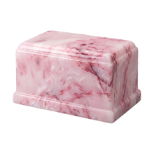MacKenzie Olympus Urn for Ashes - Cultured Onyx - Ruby