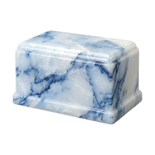 MacKenzie Olympus Urn for Ashes - Cultured Onyx - Sapphire