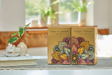 Mandala Companion Cremation Urn - Left Side - Funeral.com, Inc.