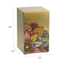 Mandala Companion Cremation Urn - Right Side - Funeral.com, Inc.