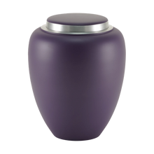 Matte Amethyst Aluminum Adult Cremation Urn - Funeral.com, Inc.
