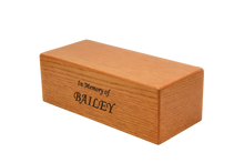 MDF Pet Cremation Urn with Laser Engraving - Funeral.com, Inc.