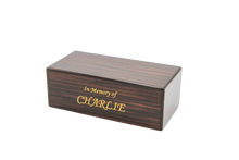 MDF Pet Cremation Urn with Laser Engraving - Funeral.com, Inc.