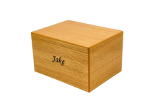 MDF Pet Cremation Urn with Laser Engraving - Funeral.com, Inc.