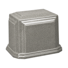 Millennium Cultured Granite Cremation Urn for Ashes - Misty Grey
