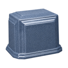 Millennium Cultured Granite Cremation Urn for Ashes - Wedgewood