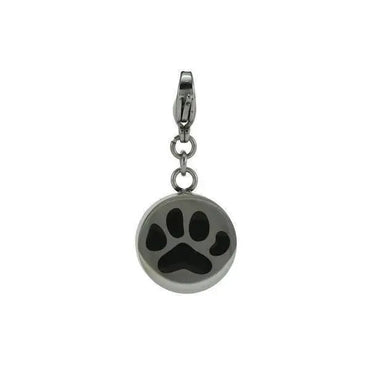 Paddy-paw Stainless Steel Pawprint - funeral.com