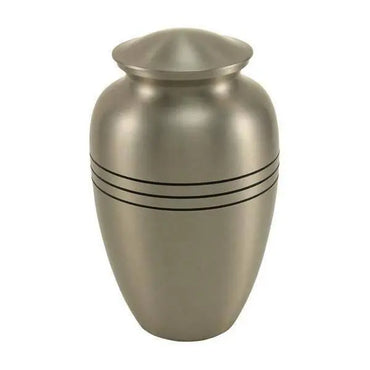 Gabrielle Three Twine Pewter Extra Large Pet Urn - funeral.com