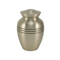 Gabrielle Three Twine Pewter Large Pet Urn - funeral.com