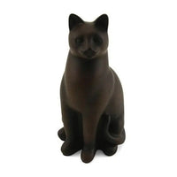 Gazing Lovingly Tabby Small Pet Urn - funeral.com