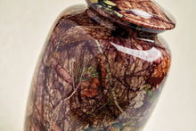 Mossy Oak Camo Aluminum Woodland Adult Cremation Urn - Funeral.com, Inc.