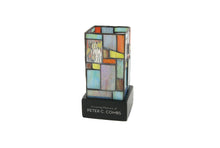 Multi - Color Geometric Stained Glass LED Keepsake Urn - Funeral.com, Inc.