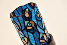 Multi - Color Peacock Stained Glass LED Keepsake Urn - Funeral.com, Inc.