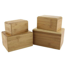 Natural Bamboo Box Extra Large Pet Cremation Urn - Funeral.com, Inc.