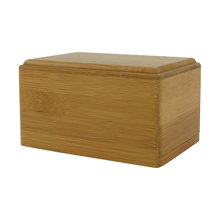 Natural Bamboo Box Medium Pet Cremation Urn - Funeral.com, Inc.