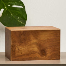 Natural MDF Woodgrain Adult Cremation Box Urn - Funeral.com, Inc.