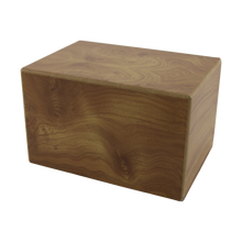 Natural MDF Woodgrain Adult Cremation Box Urn - Funeral.com, Inc.