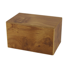 Natural MDF Woodgrain Box Extra Large Pet Cremation Urn - Funeral.com, Inc.