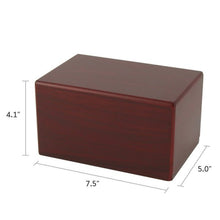 Natural Woodgrain Cherry Box Large Pet Cremation Urn - Funeral.com, Inc.