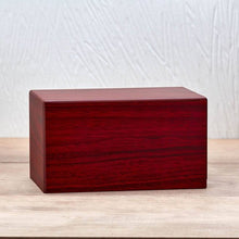Natural Woodgrain Cherry Box Large Pet Cremation Urn - Funeral.com, Inc.