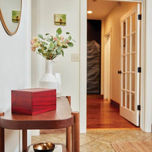 Natural Woodgrain Cherry Box Large Pet Cremation Urn - Funeral.com, Inc.